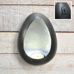 *15CM T-LIGHT HOLDER - Metal-Hanging on wall