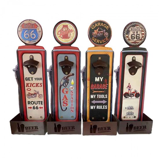 4/A Metal Wall Hanging Bottle Opener 16x48x7.5cm