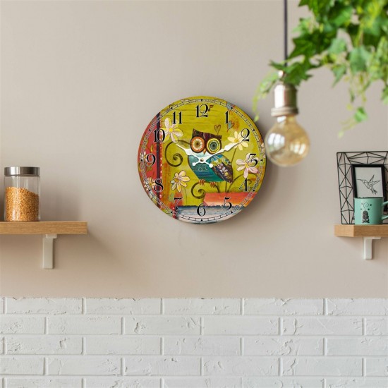 34cm 4/A MDF Wall Clock