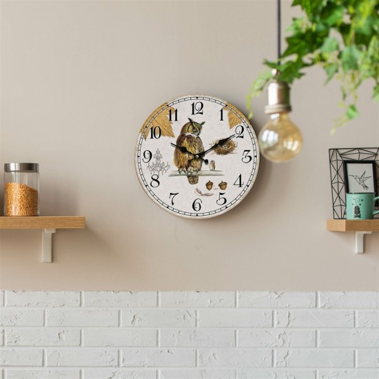 34cm 4/A MDF Wall Clock