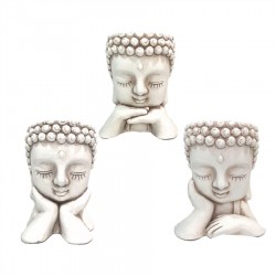 3/A MgO Buddha Pot 16.5x16x21/16x15x22/17x16x20.5cm