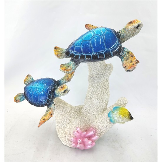 Resin Turtle 25x18x29cm