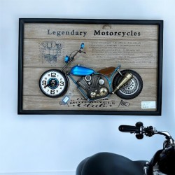 Motocycle Clock 2/A 60x9x40cm