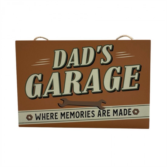 MDF Dad Sign 30x0.6x20cm