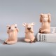 3/A Ceramic Pig- See/Hear/Speak No Evil 7.5x7x11.5cm