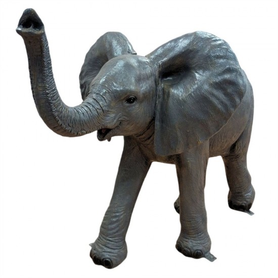 *Fiber Glass Elephant 155x87x110cm - !