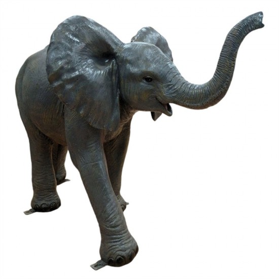 *Fiber Glass Elephant 155x87x110cm - !