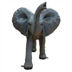 *Fiber Glass Elephant 155x87x110cm - !