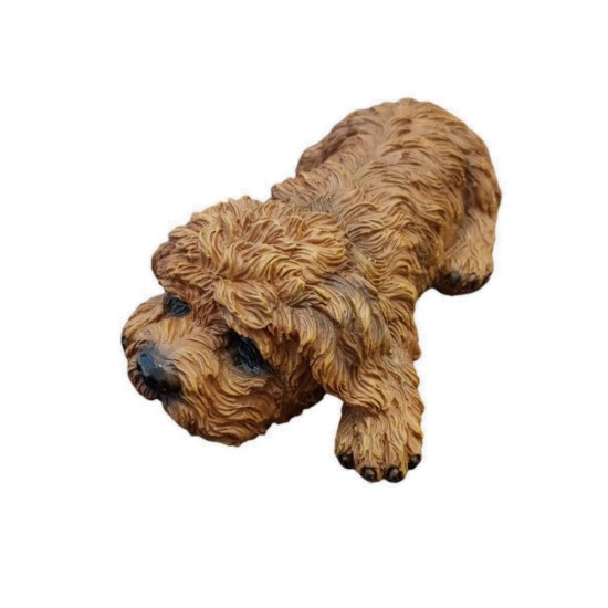 Resin Dog 23.5x12.7x7cm