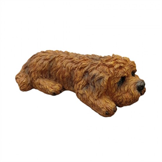 Resin Dog 23.5x12.7x7cm