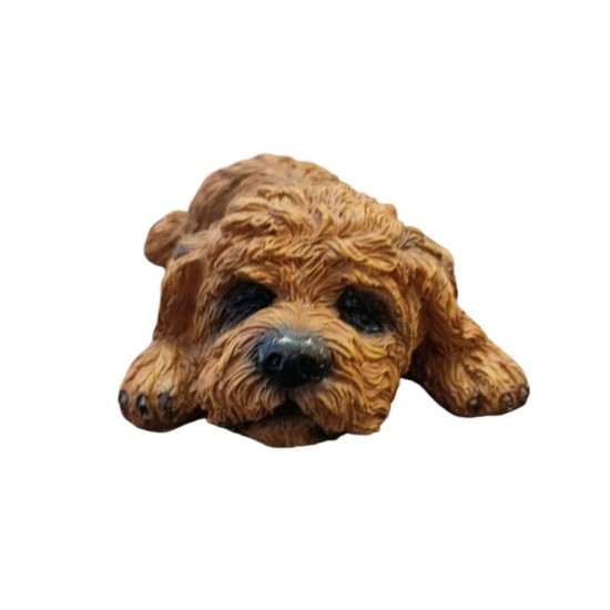 Resin Dog 23.5x12.7x7cm